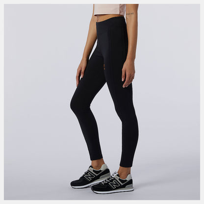 Black NB Athletics Higher Learning Legging | New Balance Clothing