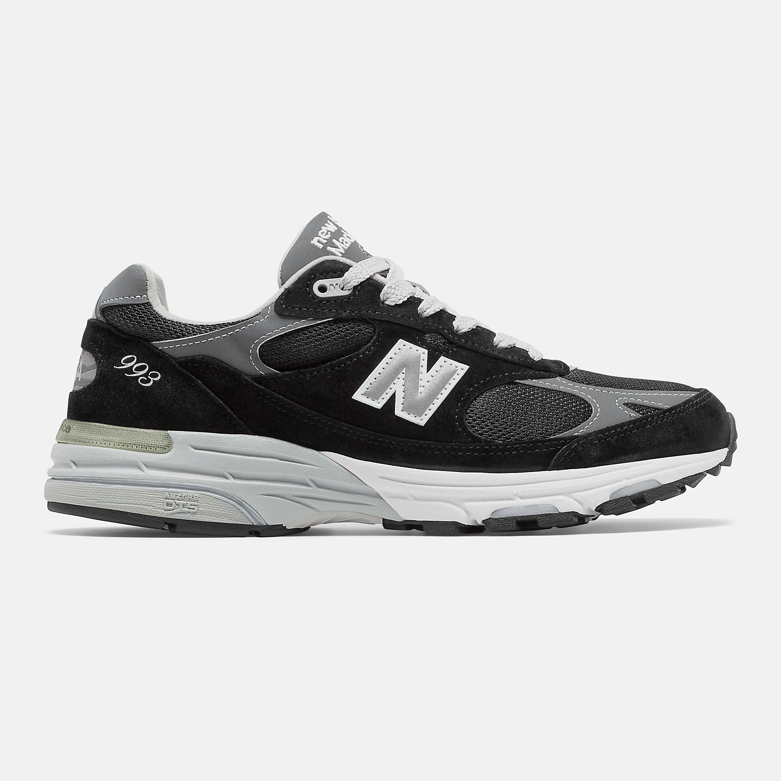 Black/Grey Made in US 993 | New Balance Shoes