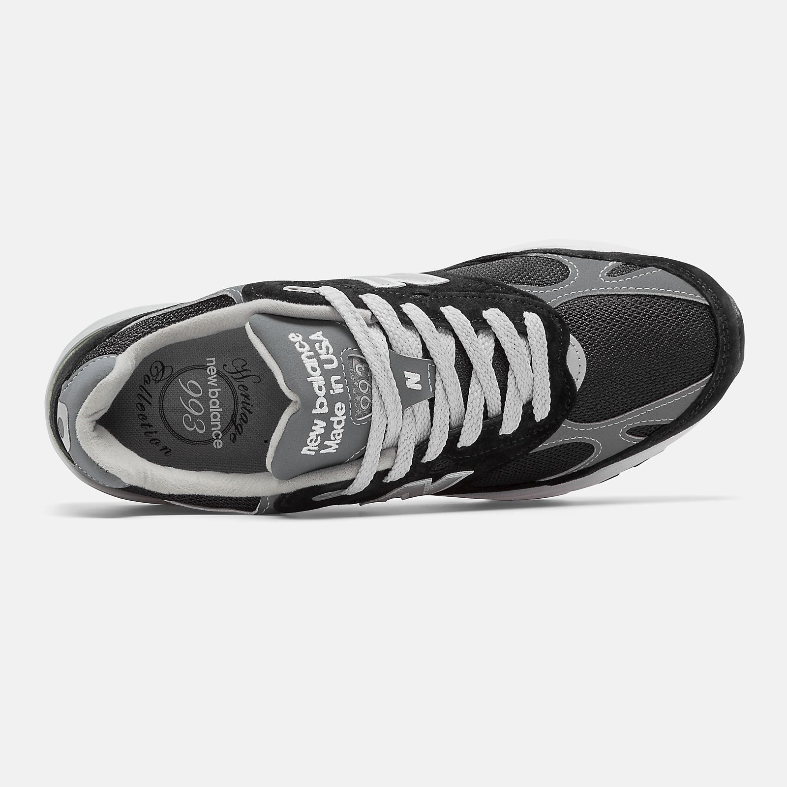 Black/Grey Made in US 993 | New Balance Shoes