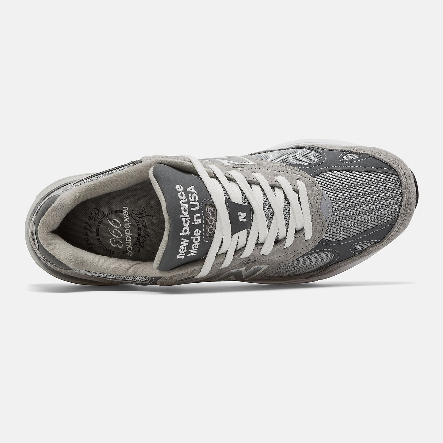 Grey/White Made in US 993 | New Balance Shoes