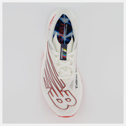 White/Neo Flame FuelCell RC Elite v2 | New Balance Shoes