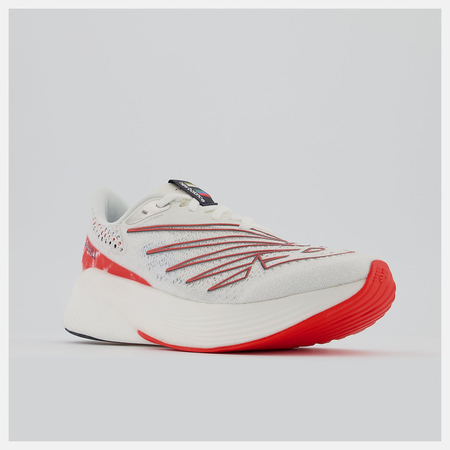 White/Neo Flame FuelCell RC Elite v2 | New Balance Shoes