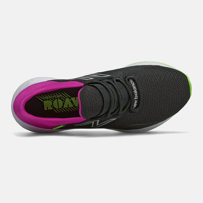 Black/Poisonberry and Lime Glo Fresh Foam Roav | New Balance Shoes