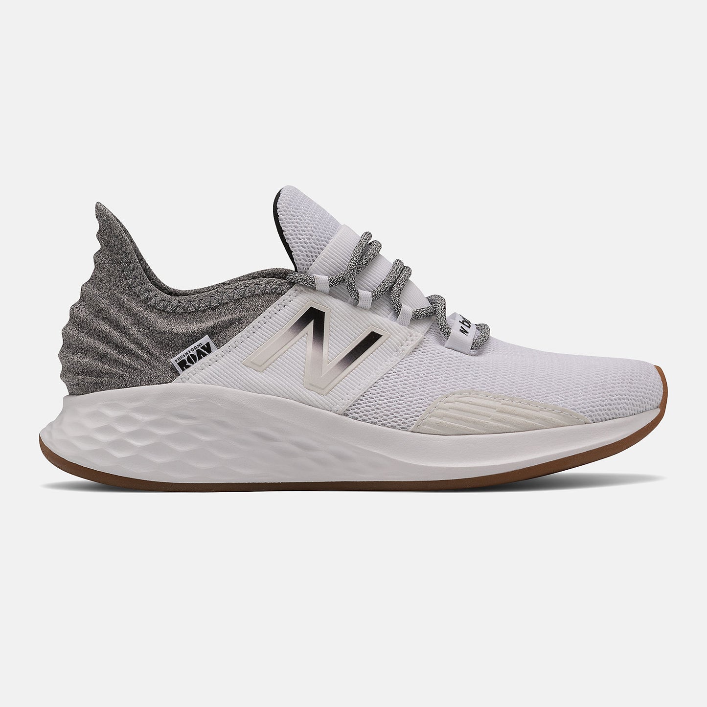 NB White/Black Fresh Foam Roav Tee Shirt | New Balance Shoes