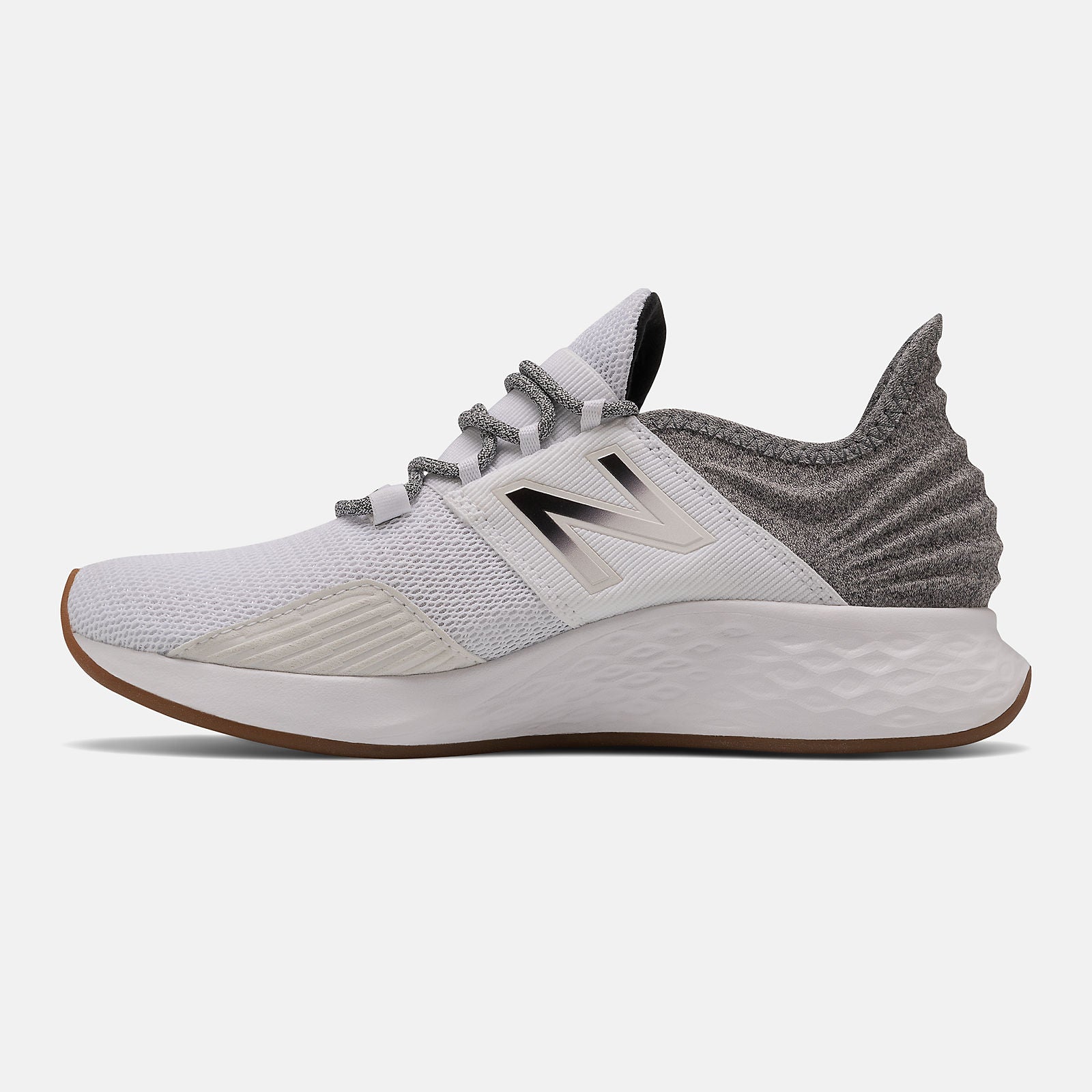 NB White/Black Fresh Foam Roav Tee Shirt | New Balance Shoes