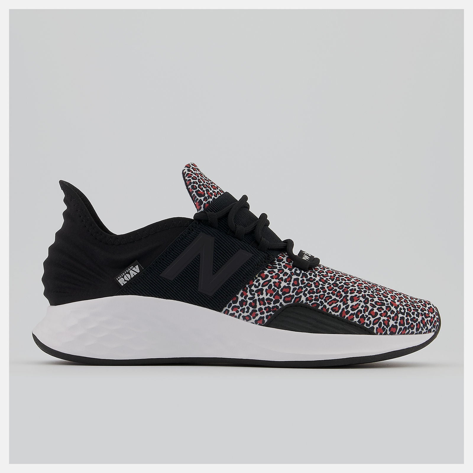 Black/Vivid Coral Fresh Foam Roav | New Balance Shoes