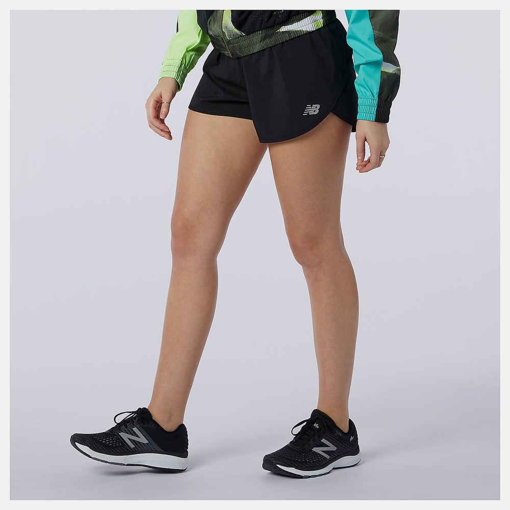 Black Accelerate Short 2.5 Inch | New Balance Clothing