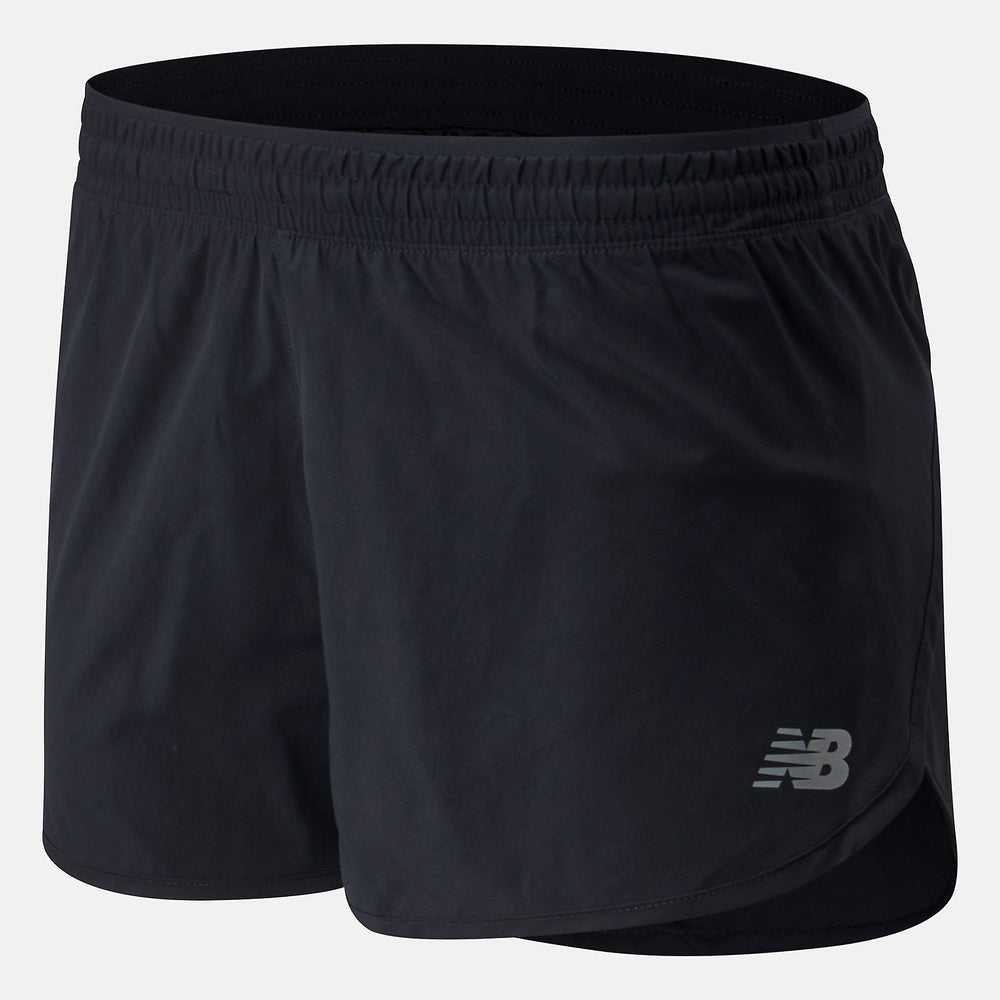 Black Accelerate Short 2.5 Inch | New Balance Clothing