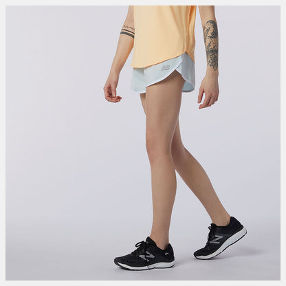 Pale Blue Accelerate Short 2.5 Inch | New Balance Clothing