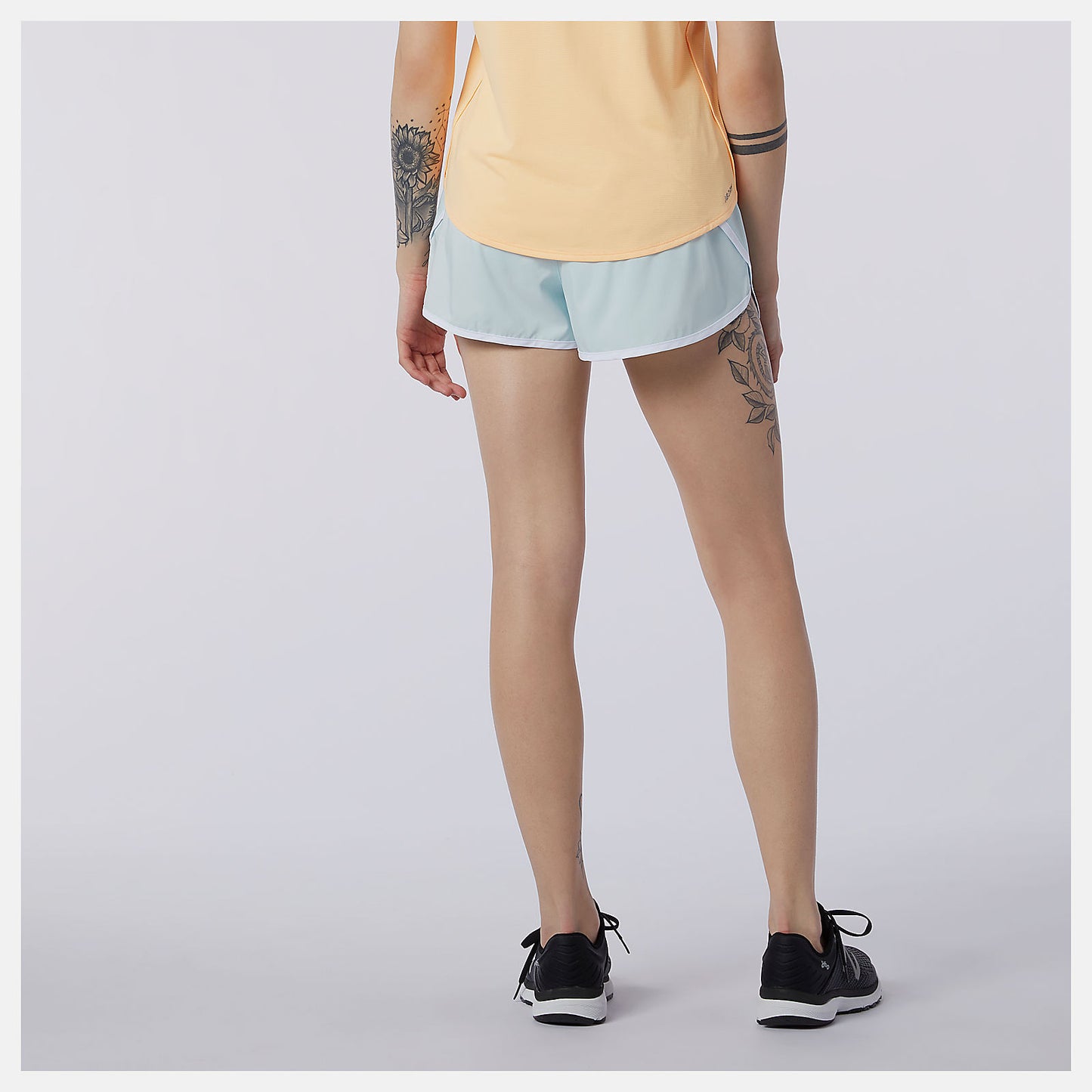 Pale Blue Accelerate Short 2.5 Inch | New Balance Clothing
