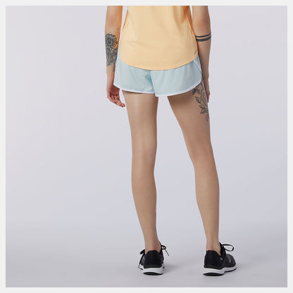 Pale Blue Accelerate Short 2.5 Inch | New Balance Clothing