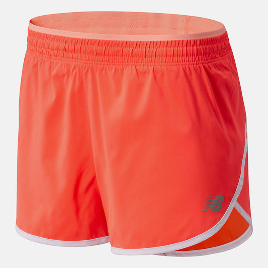 Vivid Coral Accelerate Short 2.5 Inch | New Balance Clothing