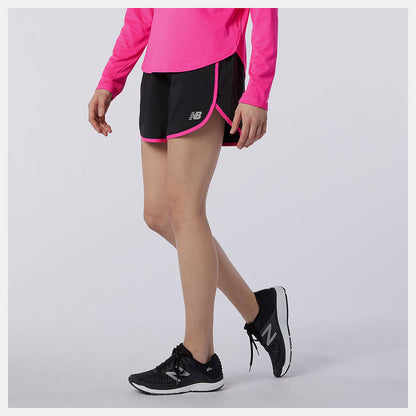 Pink Accelerate Short 5 Inch | New Balance Clothing