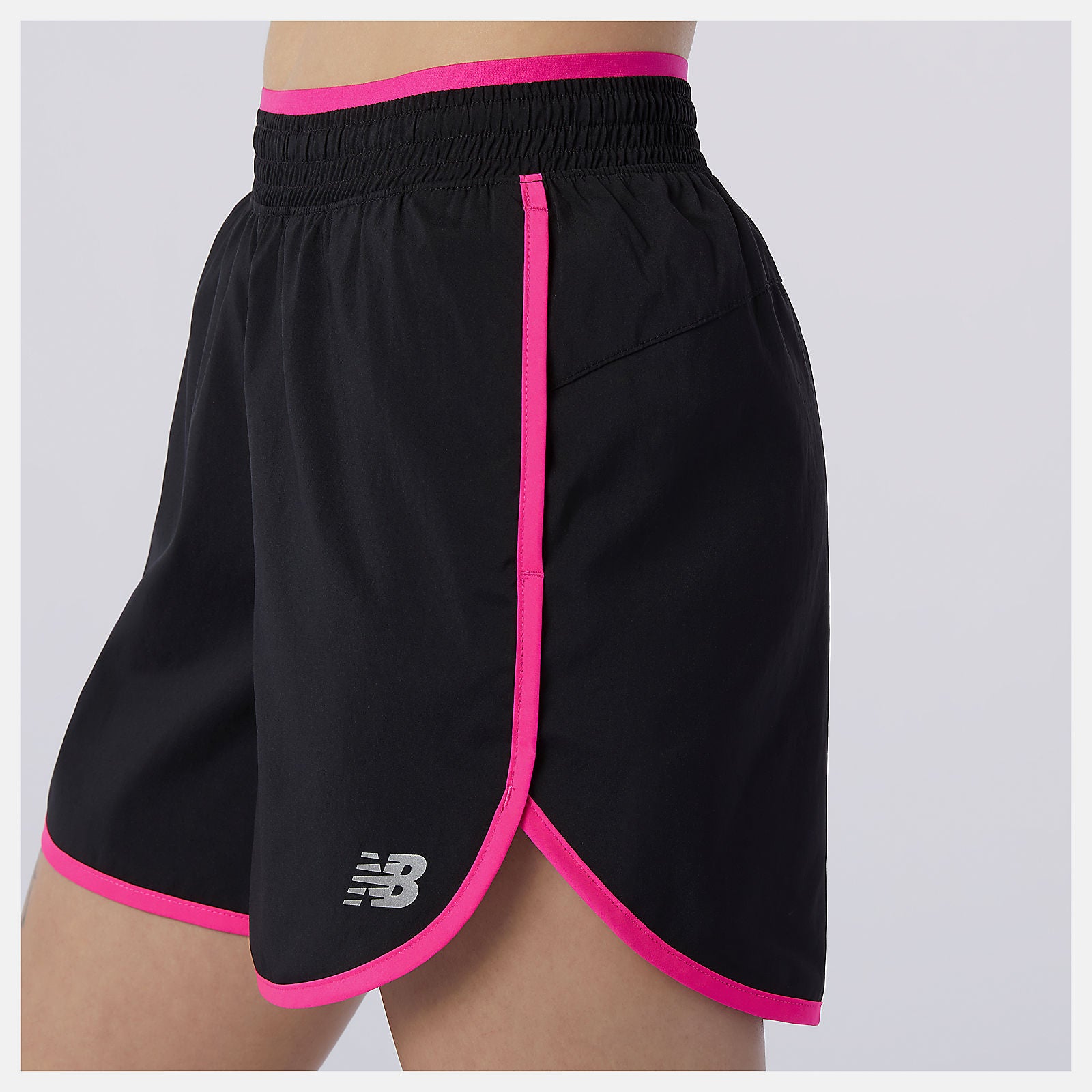 Pink Accelerate Short 5 Inch | New Balance Clothing