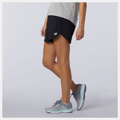 Black Accelerate Short 5 Inch | New Balance Clothing