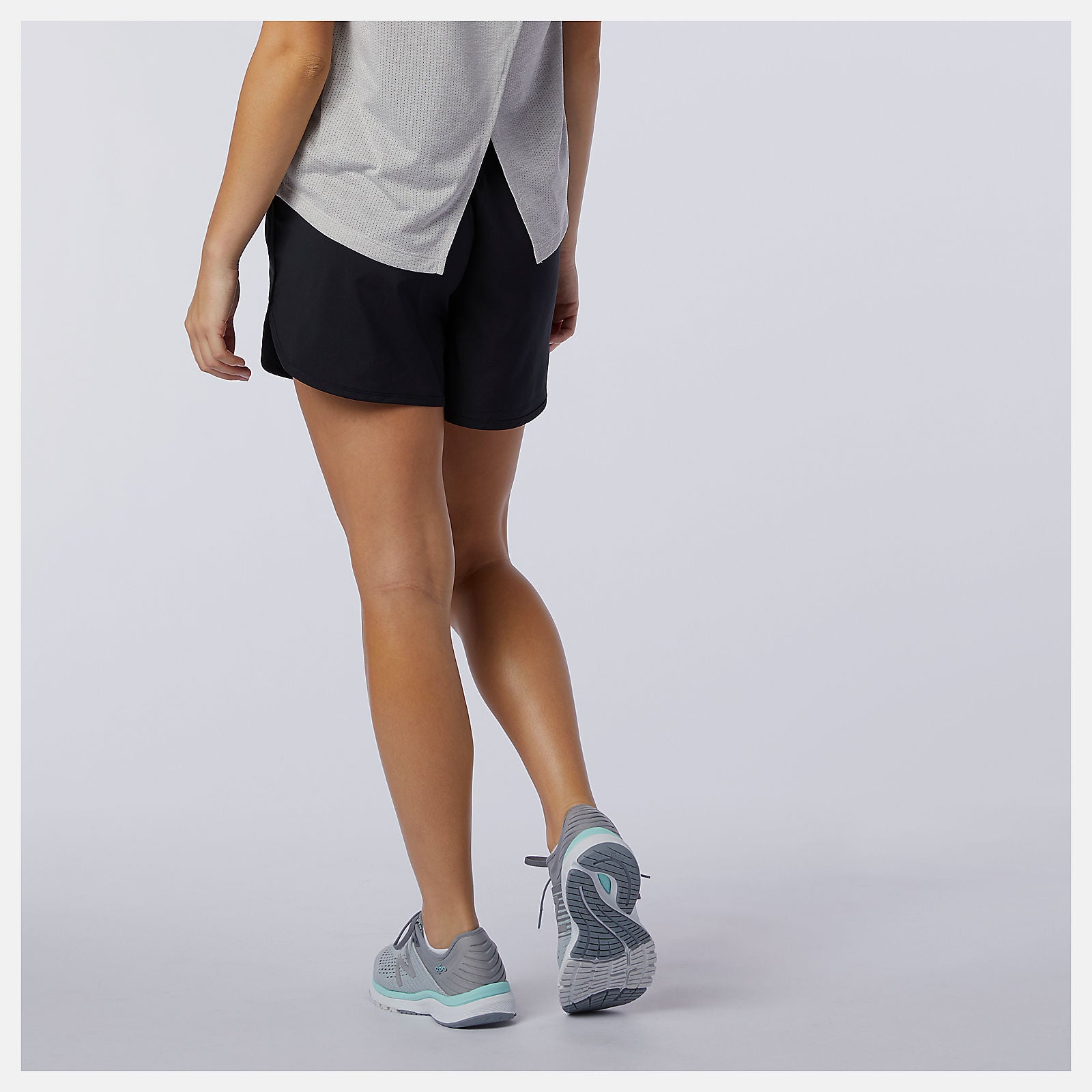 Black Accelerate Short 5 Inch | New Balance Clothing