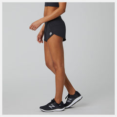 Black Impact Run Short 3 Inch | New Balance Clothing