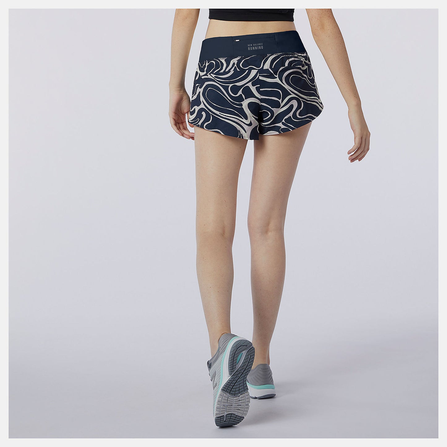Eclipse Printed Impact Run Short 3 Inch | New Balance Clothing
