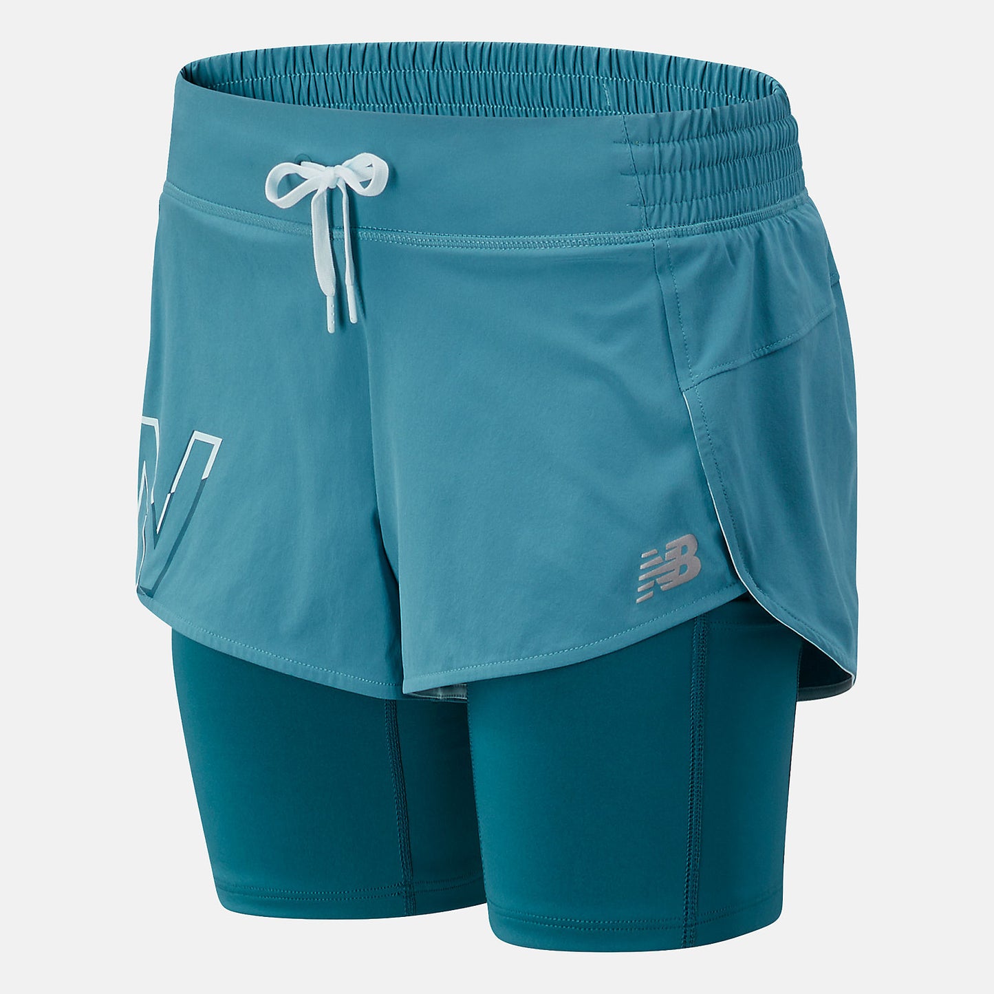 Sea Printed Impact Run 2 In 1 Short | New Balance Clothing