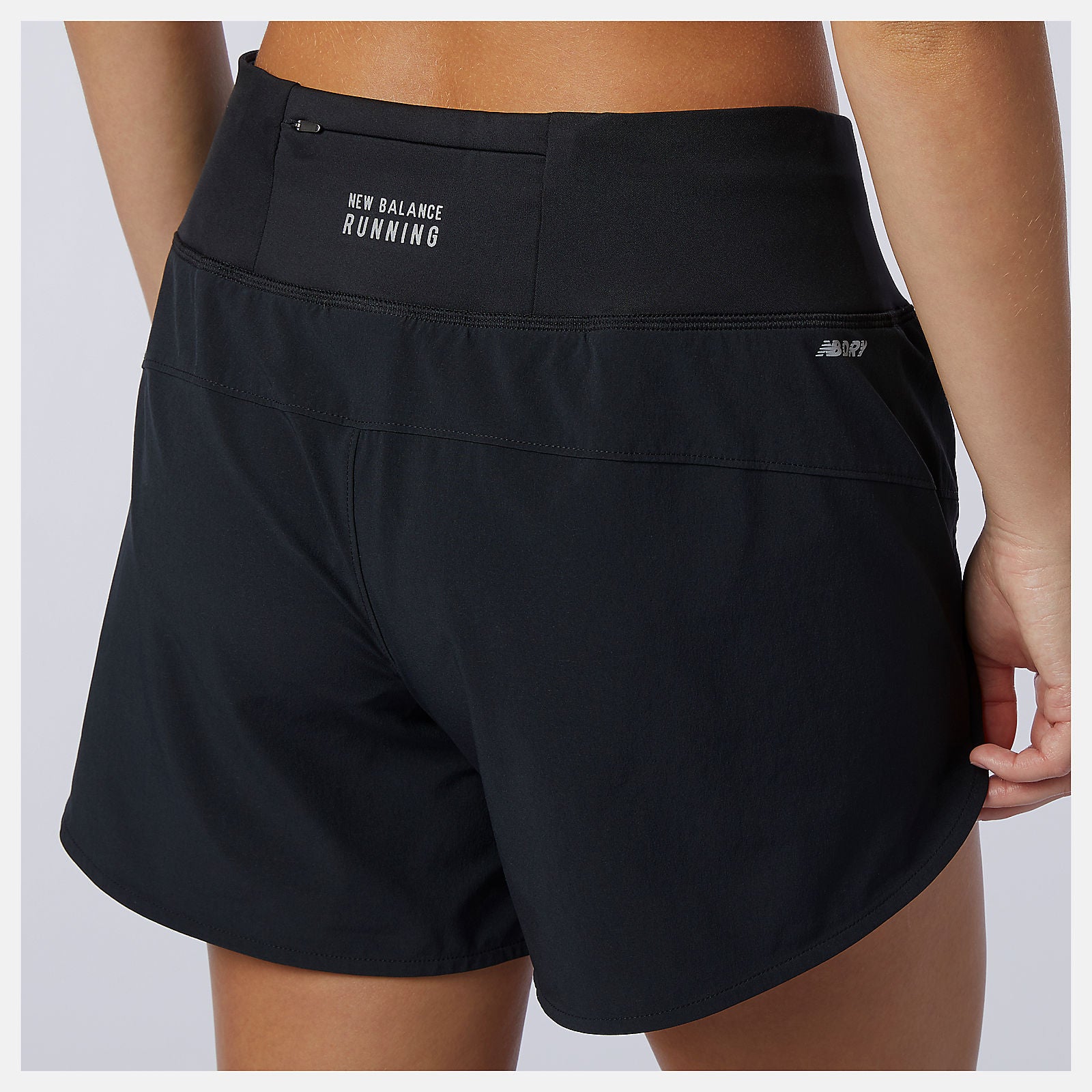 Black Impact Run Short 5 Inch | New Balance Clothing