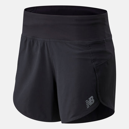 Black Impact Run Short 5 Inch | New Balance Clothing