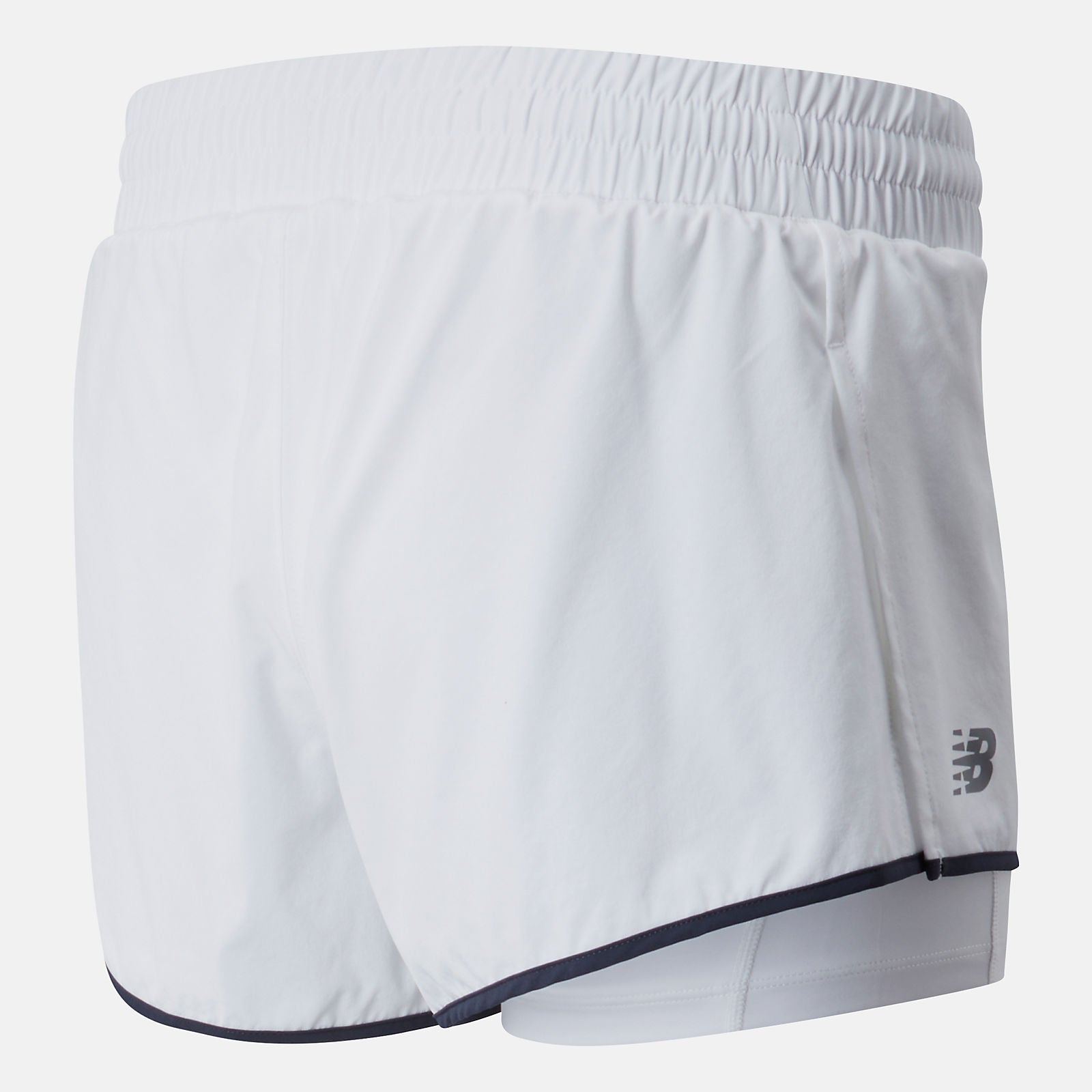 White Rally Short | New Balance Clothing