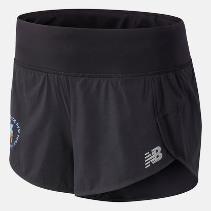 Black NYC Marathon Impact Run Short 3 inch | New Balance Clothing