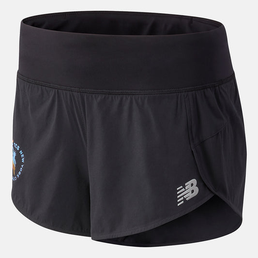 Black NYC Marathon Impact Run Short 3 inch | New Balance Clothing