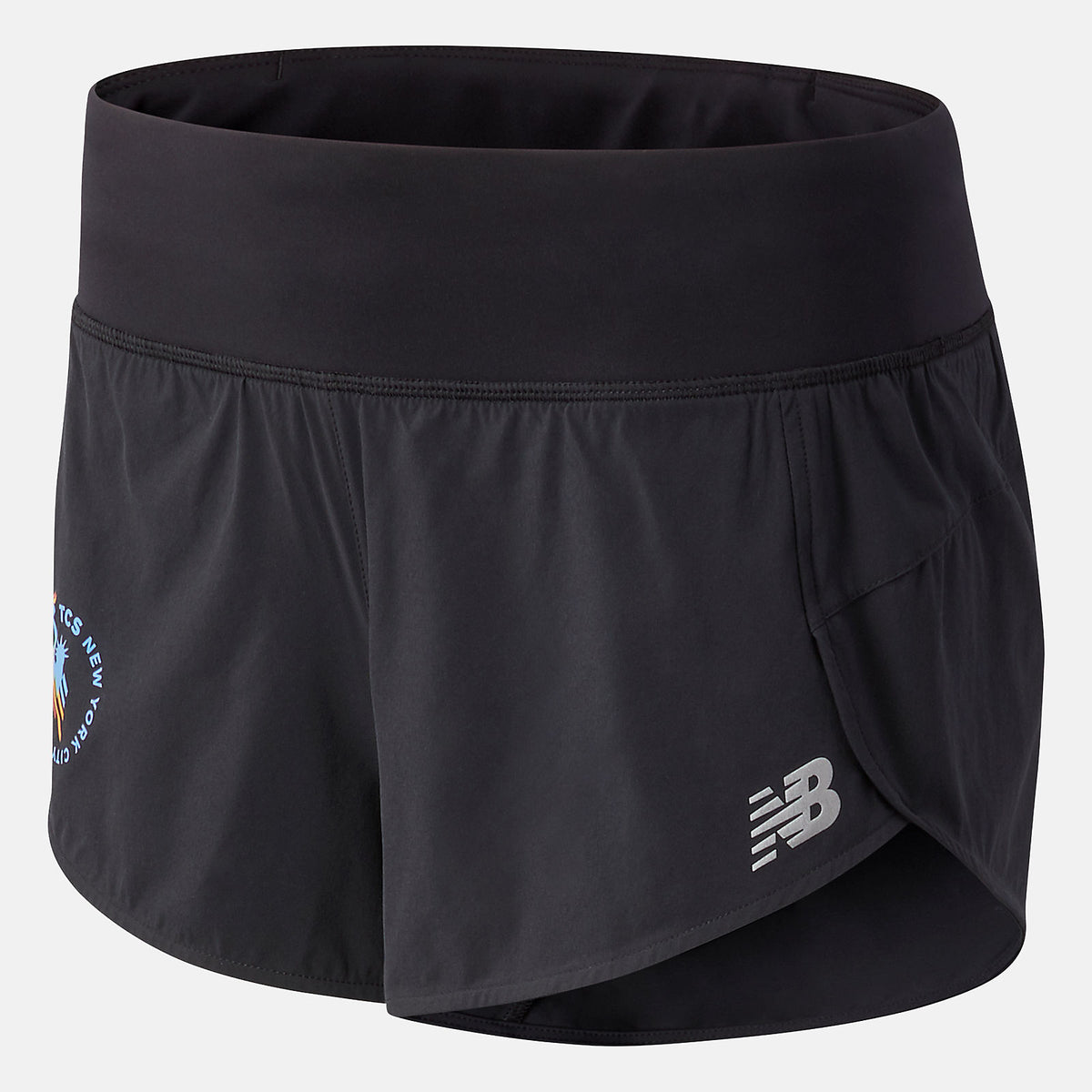 Black NYC Marathon Impact Run Short 3 inch | New Balance Clothing