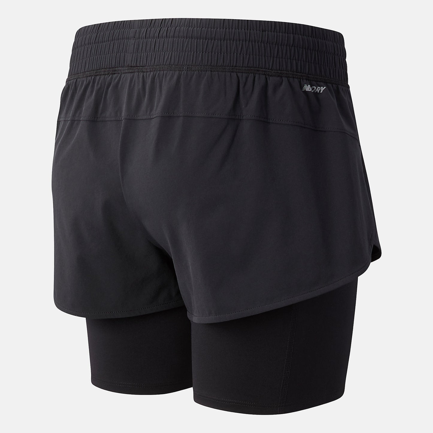 Black NYC Marathon Impact Run 2 In 1 Short | New Balance Clothing