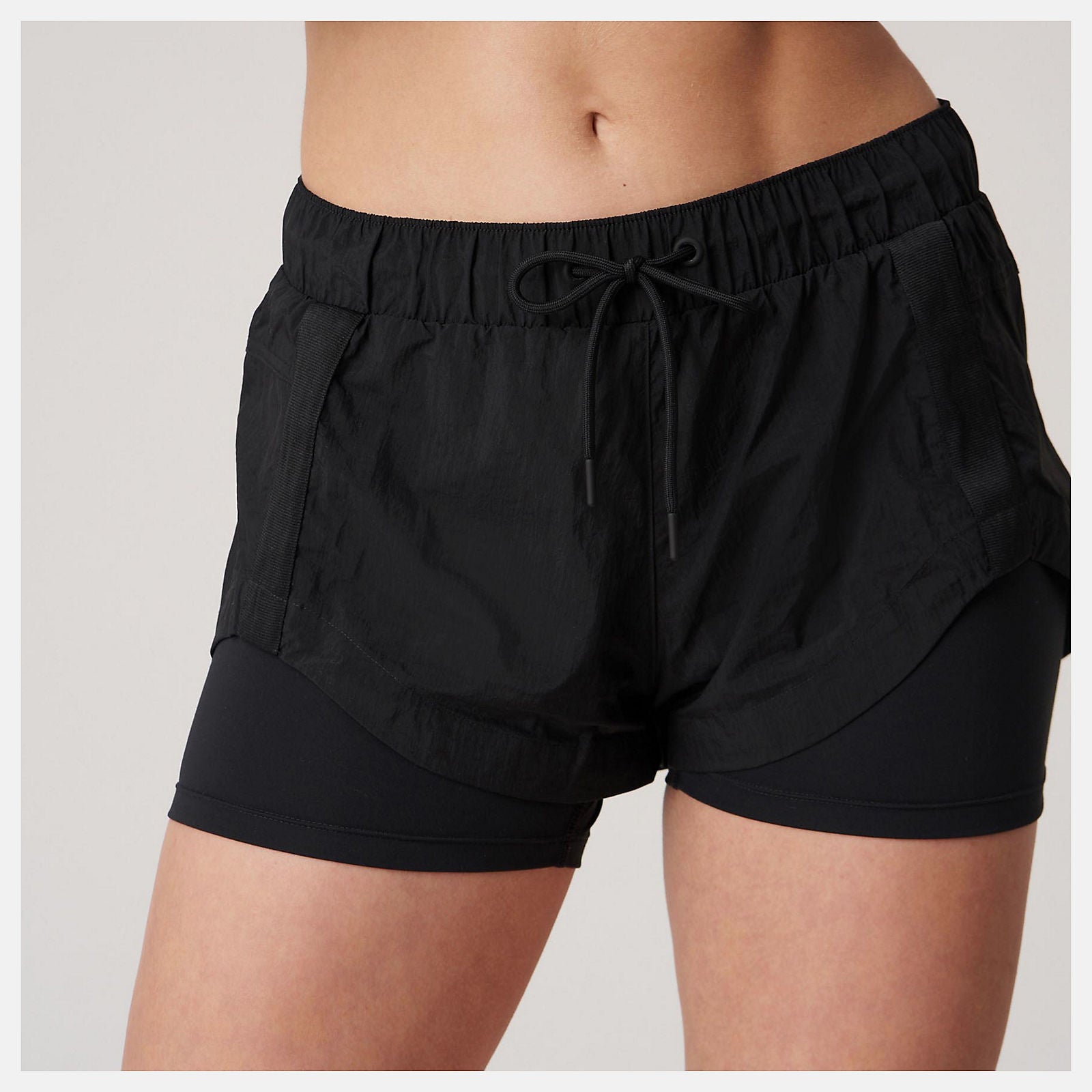 Black Bandier Woven tech Short | New Balance Clothing