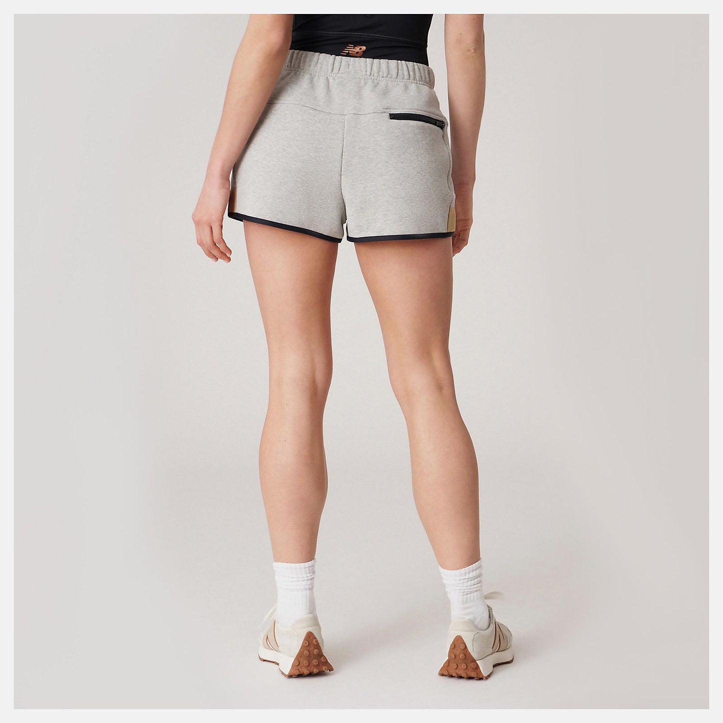 Athletic Grey Bandier Fleece Short | New Balance Clothing