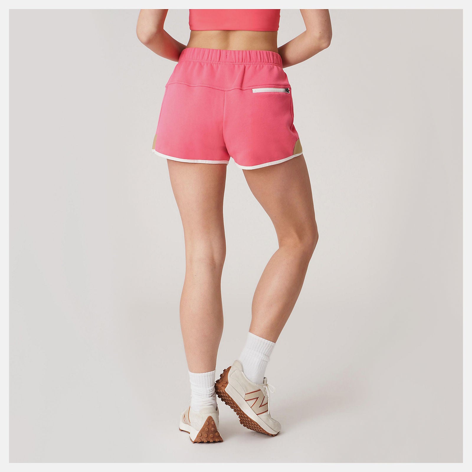 Watermelon Bandier Fleece Short | New Balance Clothing