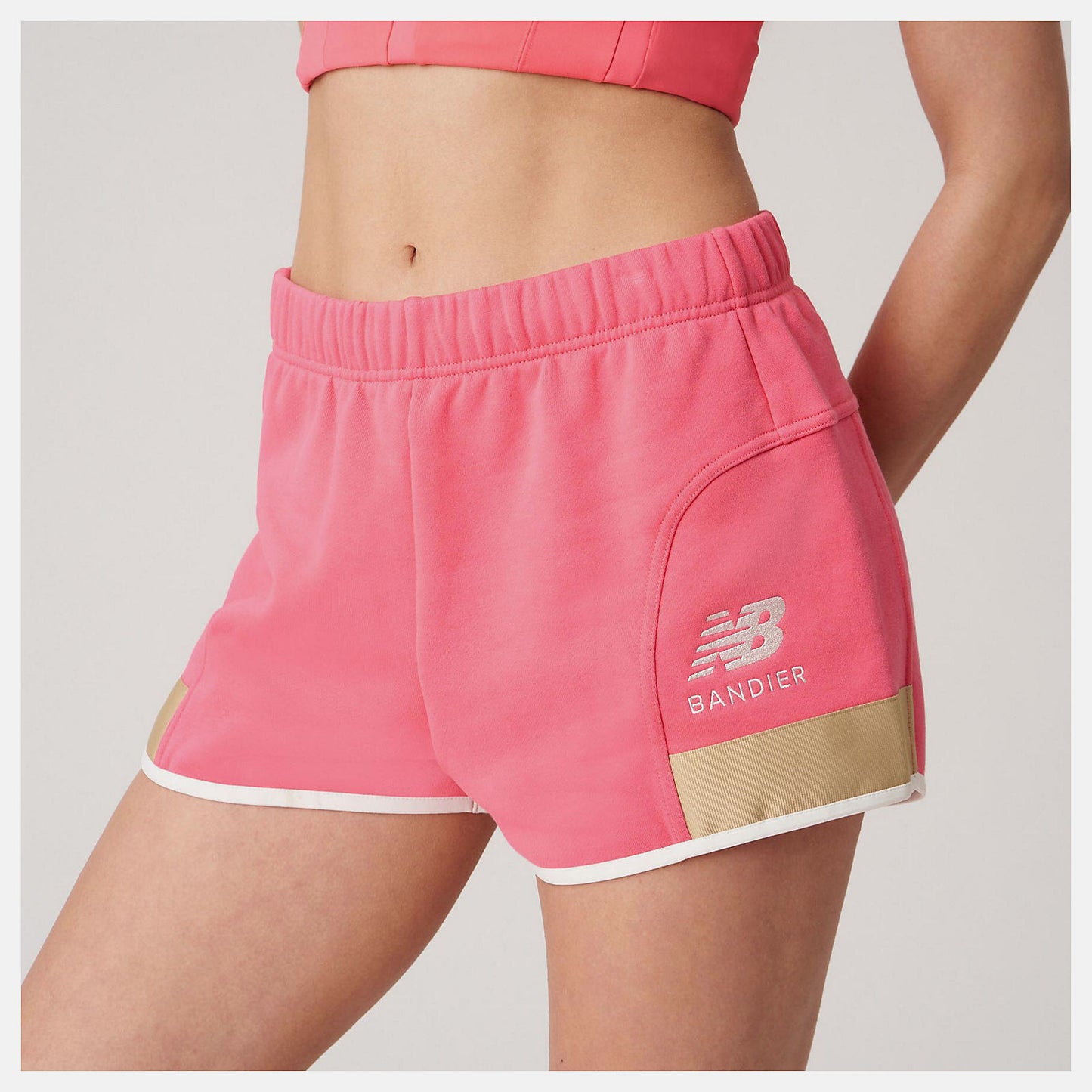 Watermelon Bandier Fleece Short | New Balance Clothing