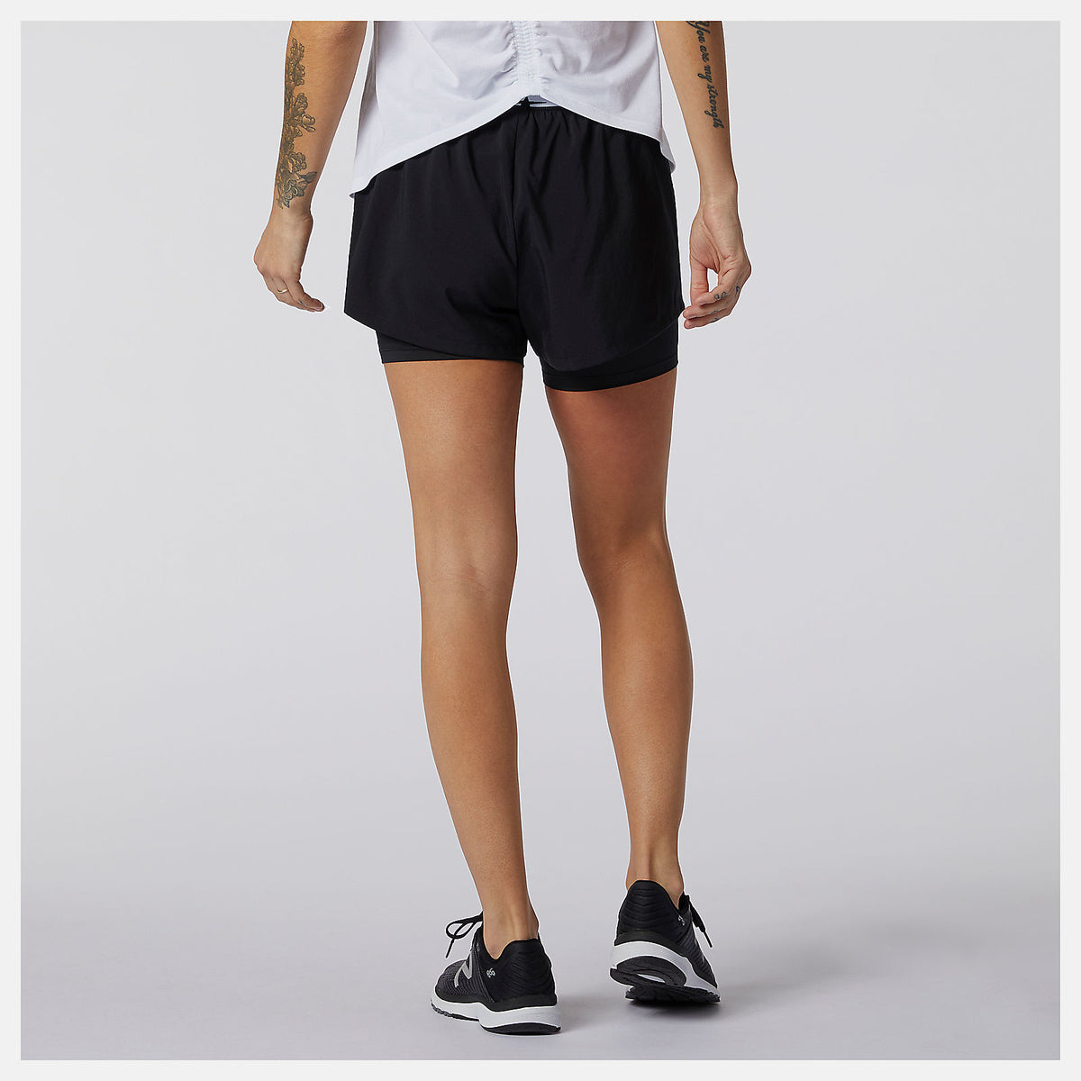 Black Relentless 2 In 1 Short | New Balance Clothing