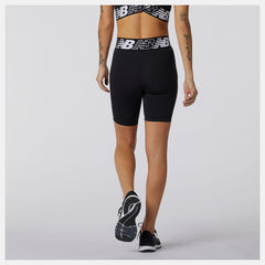 Black Relentless 8 inch Fitted Short | New Balance Clothing