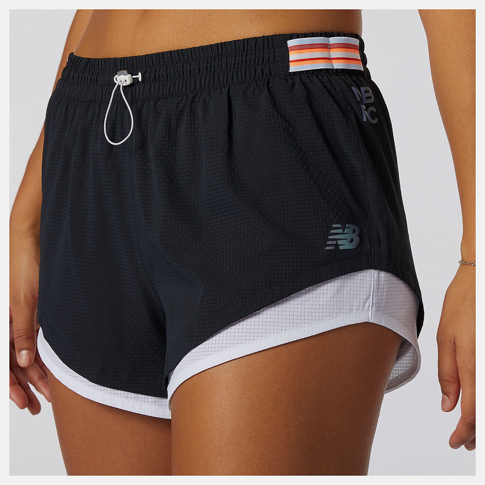 Black Q Speed Fuel Short | New Balance Clothing