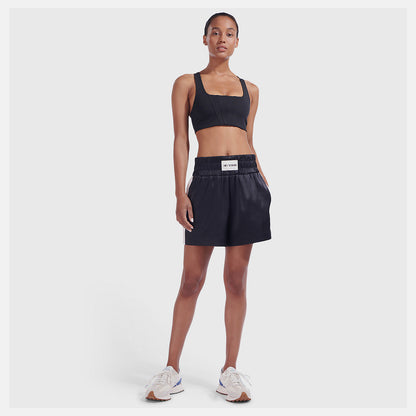 Black NB x Staud Boxing Short | New Balance Clothing