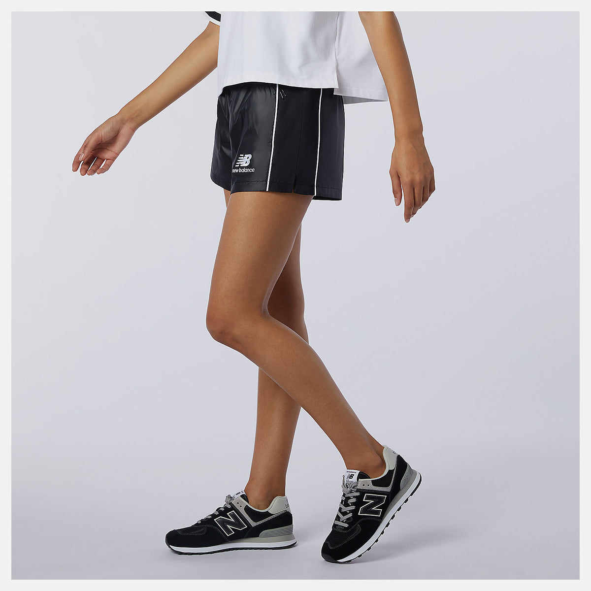Black Multi NB Athletics Collide Woven Short | New Balance Clothing