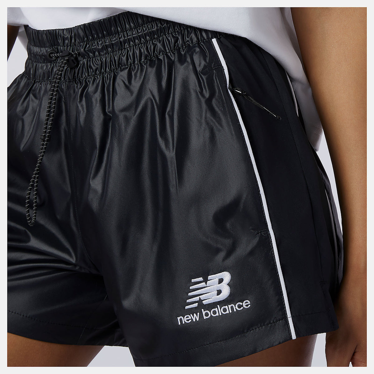 Black Multi NB Athletics Collide Woven Short | New Balance Clothing