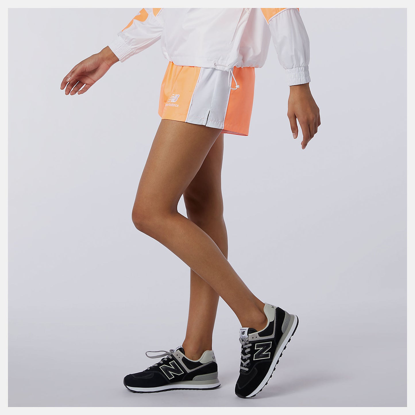 Citrus Punch NB Athletics Collide Woven Short | New Balance Clothing