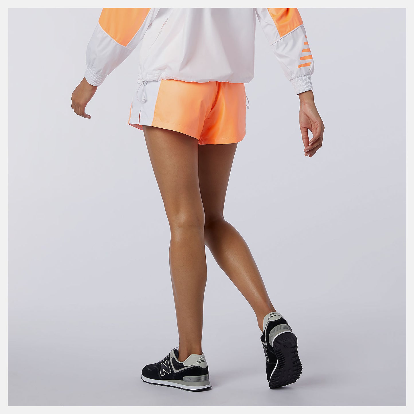 Citrus Punch NB Athletics Collide Woven Short | New Balance Clothing