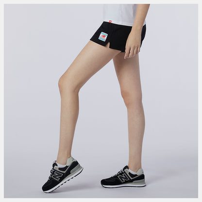 Black NB Essentials Knit Short | New Balance Clothing