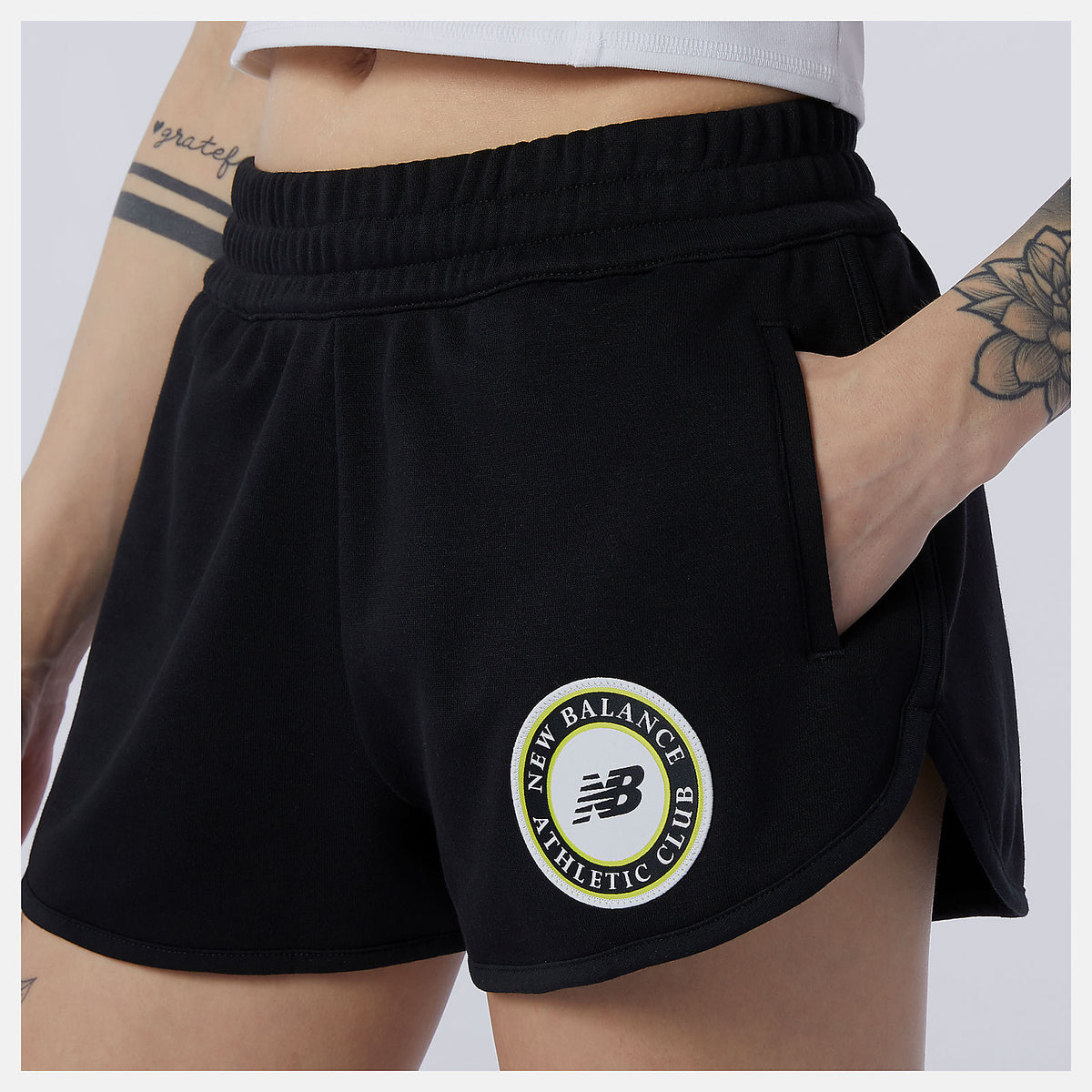 Black NB Essentials Athletic Club Short | New Balance Clothing