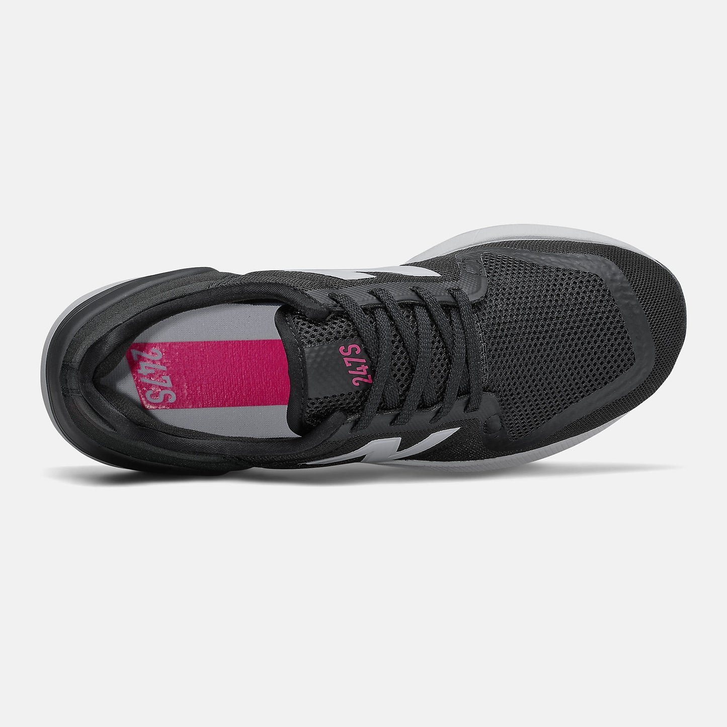 Black/Exuberant Pink 247S | New Balance Shoes