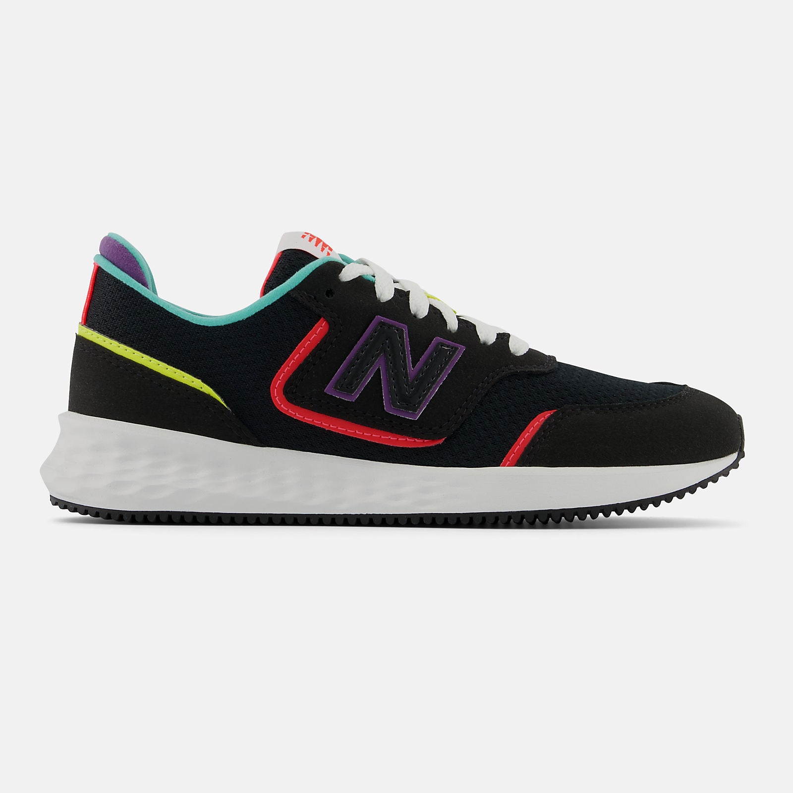 Black/Vivid Coral X-70 | New Balance Shoes