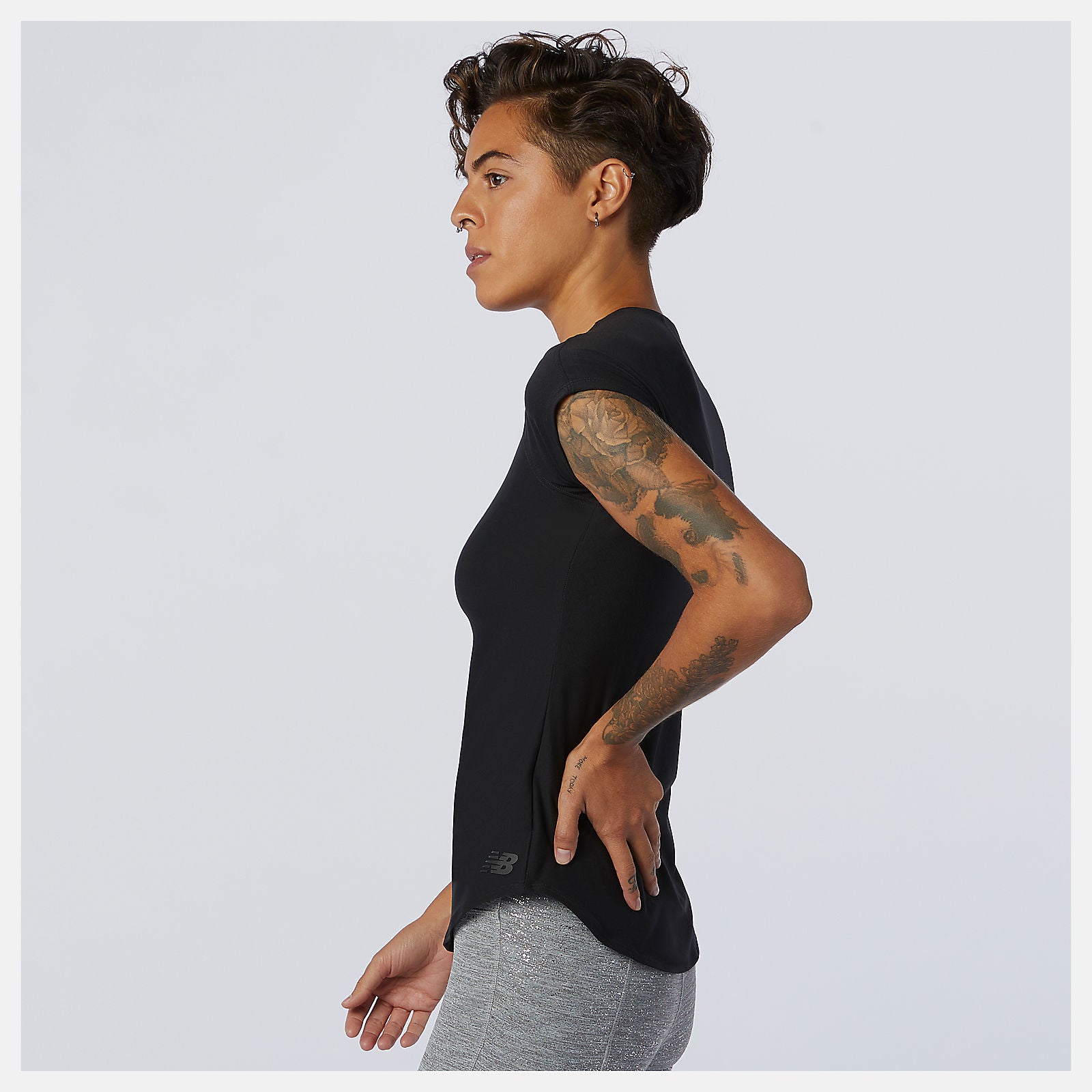 Black Transform Perfect T | New Balance Clothing