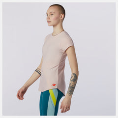 Oyster Pink Transform Perfect T | New Balance Clothing