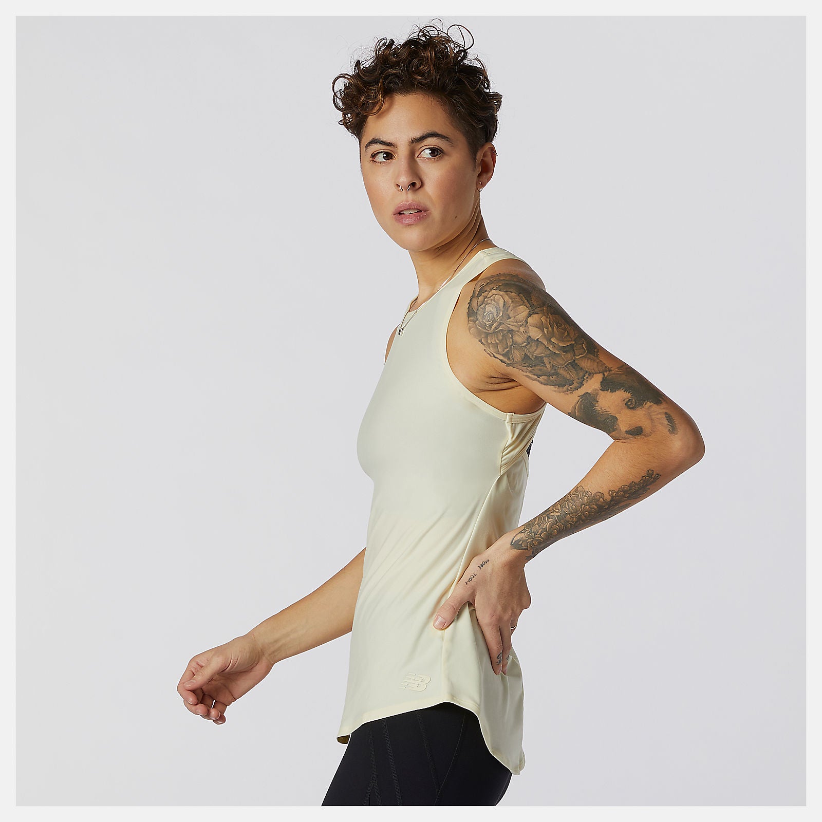 Clear Yellow Transform Perfect Tank | New Balance Clothing