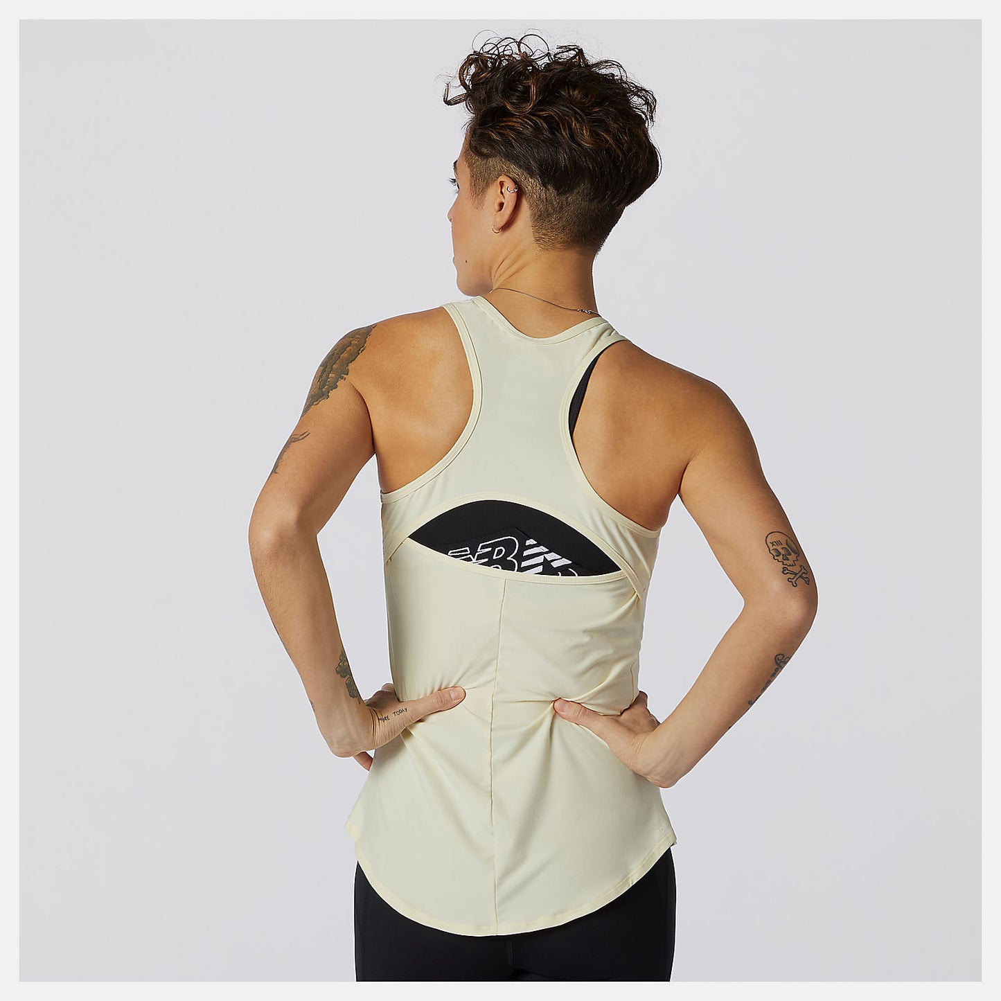 Clear Yellow Transform Perfect Tank | New Balance Clothing